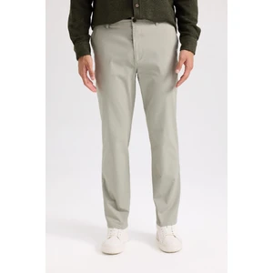 Regular Fit Normal Kesim Yazlık Düz Paça Chino Kanvas Pantolon D7349AX25SP