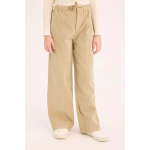 Kız Çocuk Wide Leg Geniş Paça Pamuklu Pantolon D7609A825SM