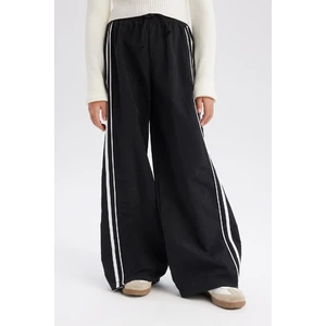 Kız Çocuk Beli Lastikli Wide Leg Geniş Paça Pantolon D8485a825sp