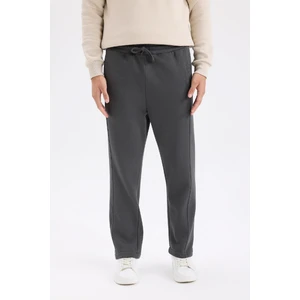 Regular Fit Eşofman Altı Beli Lastikli Basic Düz Cepli Düz Paça D9707AX24AU