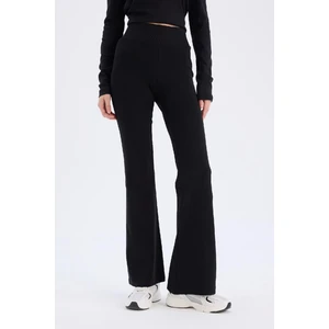 Coool Flare Fit Esnek Belli İspanyol Paça Ribana Pantolon E0628AX25SP