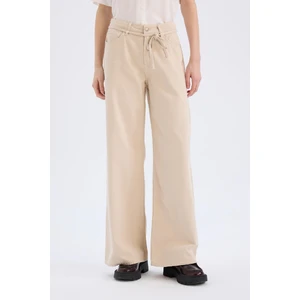 Coool Gabardin Palazzo Pantolon Wide Leg Yüksek Bel Geniş Bol Paça E1794AX25SP