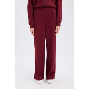 Wide Leg Geniş Bol Paça Eşofman Altı Basic Düz Beli Lastikli Bağcıklı E3953AX24WN