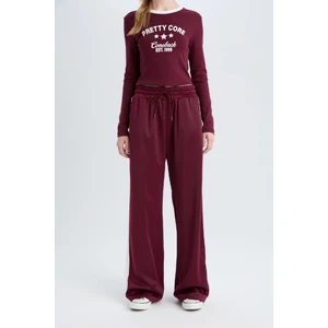 Coool Wide Leg Eşofman Altı Geniş Bol Paça Beli Lastikli Cepli Bağcıklı E2667AX24WN