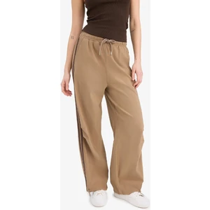 Paçası Ayarlanabilir Lastikli Beli Lastikli Paraşüt Kumaş Pantolon E7601AX25SP