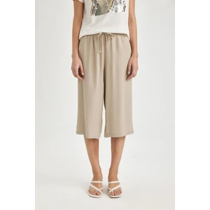 Kapri Yüksek Bel Crop Fit Belmando Basic Kapri I6798AZ24SM