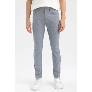 Yazlık Chino Kanvas Pantolon Slim Fit Dar Kesim Cepli Dar Paça T1055AZ23SP