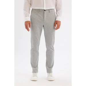 Jogger Yazlık Kumaş Pantolon Her Yöne Esneyen Düğmeli Basic Düz Cepli Düz Paça T6317AZ24SP
