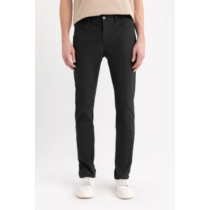 Yazlık Chino Kanvas Pantolon Slim Fit Dar Kesim Cepli Dar Paça T1055AZ24SP