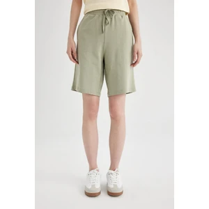 Regular Fit Normal Bel Düz Paça Basic Bermuda Şort N7439AZ24HS