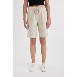 Regular Fit Normal Bel Düz Paça Bermuda Şort N7439AZ24HS
