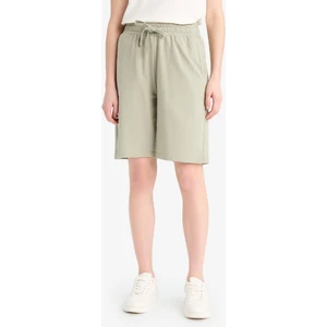 Regular Fit Normal Bel Düz Paça Bermuda Şort N7439AZ25HS