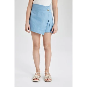 Kız Çocuk Gabardin Şort Etek C0127A824SM