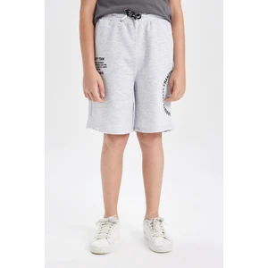 Erkek Çocuk Oversize Geniş Kalıp Baskılı Şort C3896A824HS