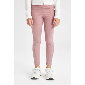 Kız Çocuk Basic Düz Standart Boy Cepli Tayt C9638A824AU