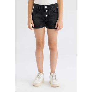 Kız Çocuk Mom Fit Jean Şort D1712A824SM