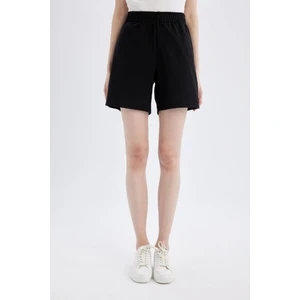 Regular Fit Normal Bel Düz Paça Basic Bermuda Şort U4570AZ24HS