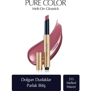 Estee Lauder Ruj - Pure Color Melt-On Glosstick Dolgunlaştırıcı Etkili Parlatıcı - Renk: 513 Melted Mauve