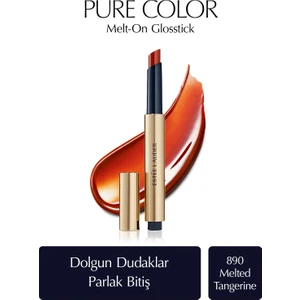 Estee Lauder Ruj - Pure Color Melt-On Glosstick Dolgunlaştırıcı Etkili Parlatıcı - Renk: 890 Melted Tangerine