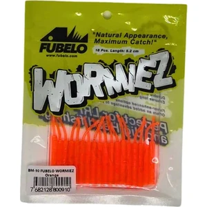 Wormiez 5.2cm 18 Adet Lrf Silikonu Orange