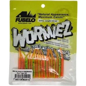 Wormiez 5.2cm 18 Adet Lrf Silikonu Fire Tiger Uv