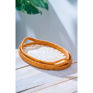 Bambu Oval 2'li Tepsi Seti