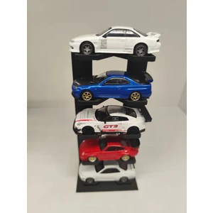 Tech Trade 1:64 Ölçek Model Araç Sergileme Standı 5 Araçlık (Araçlar Dahil Değildir)