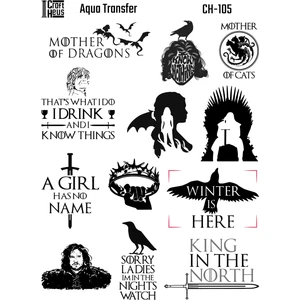 Aqua Transfer - Game Of Thrones -2