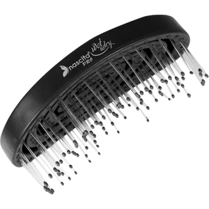 Pro Üç Boyutlu Oval Saç Fırçası Siyah - 31