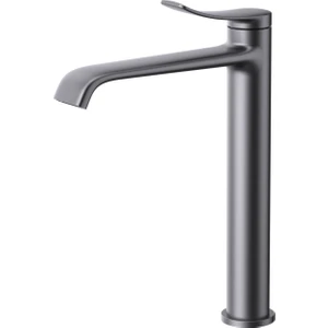 Lua Uzun Lavabo Armatürü Metalik Gri