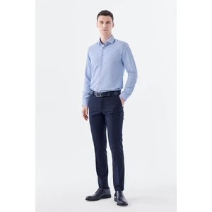 Lacivert Regular Fit Erkek Kumaş Pantolon