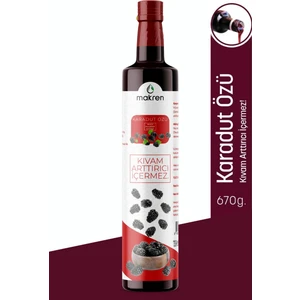 Karadut Özü 670G - Doğal, Şekersiz, Antioksidan Kaynağı, Sağlıklı Tatlandırıcı