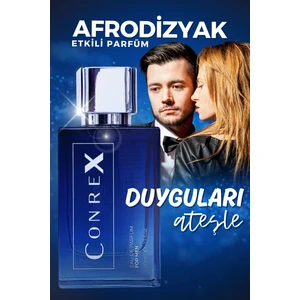 Erkeklere Özel Afrodizyak Etikili Edp Parfüm 50ml + 5 ml Taşınabilir Mini Şişe Hediyeli!