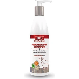 Biopetactive  Dermahexidine Shampoo- (Kedi Ve Köpekler İçin Antiseptik Şampuan) 250 Ml