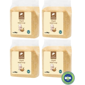 Organik Gurme 4'lü Bebek İrmiği 500gr ( İrmik Unu )