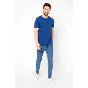 Erkek Çok Renkli T- Shirt Regular Fit Rahat Kesim Bisiklet Yaka Basic Tişört