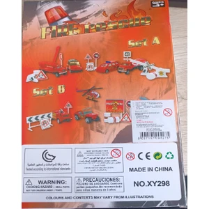 Itfaiye Araç Seti - 15 Parça