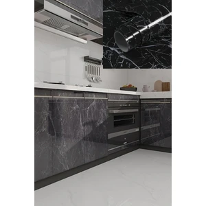 5METRE x 60 cm  Mermer Desenli Yapışkanlı Folyo-Mutfak, Banyo ve Mobilya Duvar Kağıdı Yenileme Için Kolay Uygulama