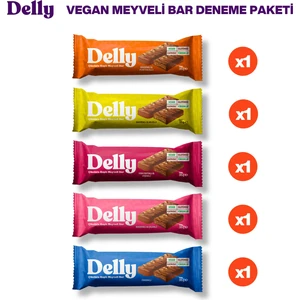 5 Adet Vegan Meyveli Bar Deneme Paketi