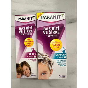 Şampuanı 100 ml ve Paranit  Spreyi 100 ml