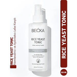 Rice Yeast Tonic, Beyazlatıcı, Aydınlatıcı ve Pirinç Mayası Tonik 200 ml