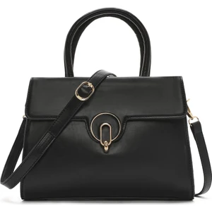 Kadın Siyah Uzun Askılı Kol Çantası 25SBD201818