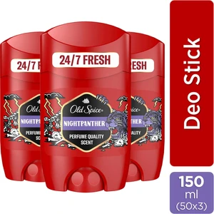 Old Spice Night Panther Erkek Deodorant Stick 50 ml x 3 Adet