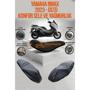 Proofmoto Yamaha Nmax 125-155 (2023-ÜSTÜ) Konfor Sele ve Yağmurluk Kılıf