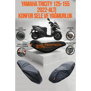 Proofmoto Yamaha Trıcıty 125-155 (2022-ALTI) Konfor Sele ve Yağmurluk Kılıf