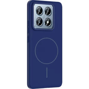 Xiaomi 14T Pro Uyumlu Kılıf Ruby M-Safe Özellikli Lacivert + Ekran Koruyucu