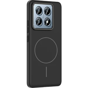 Xiaomi 14T Pro Uyumlu Kılıf Ruby M-Safe Özellikli Siyah + Ekran Koruyucu