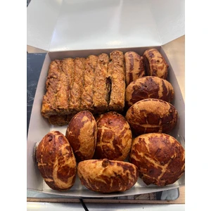 1kg Karışık Çörek Paketi Hem Yuvarlak Hemde Burmalı Çörek