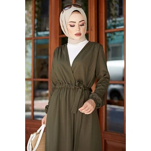 Tünel Kemerli Kimono 1428 - Haki