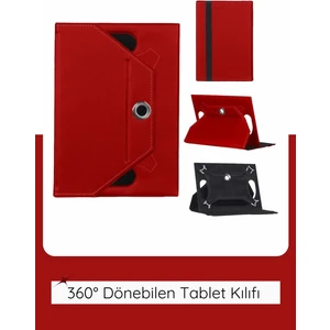Onda Oliver Book A1 10.1'' Inç Universal 360° Döner Standlı Kapaklı Koruyucu Tablet Kılıfı